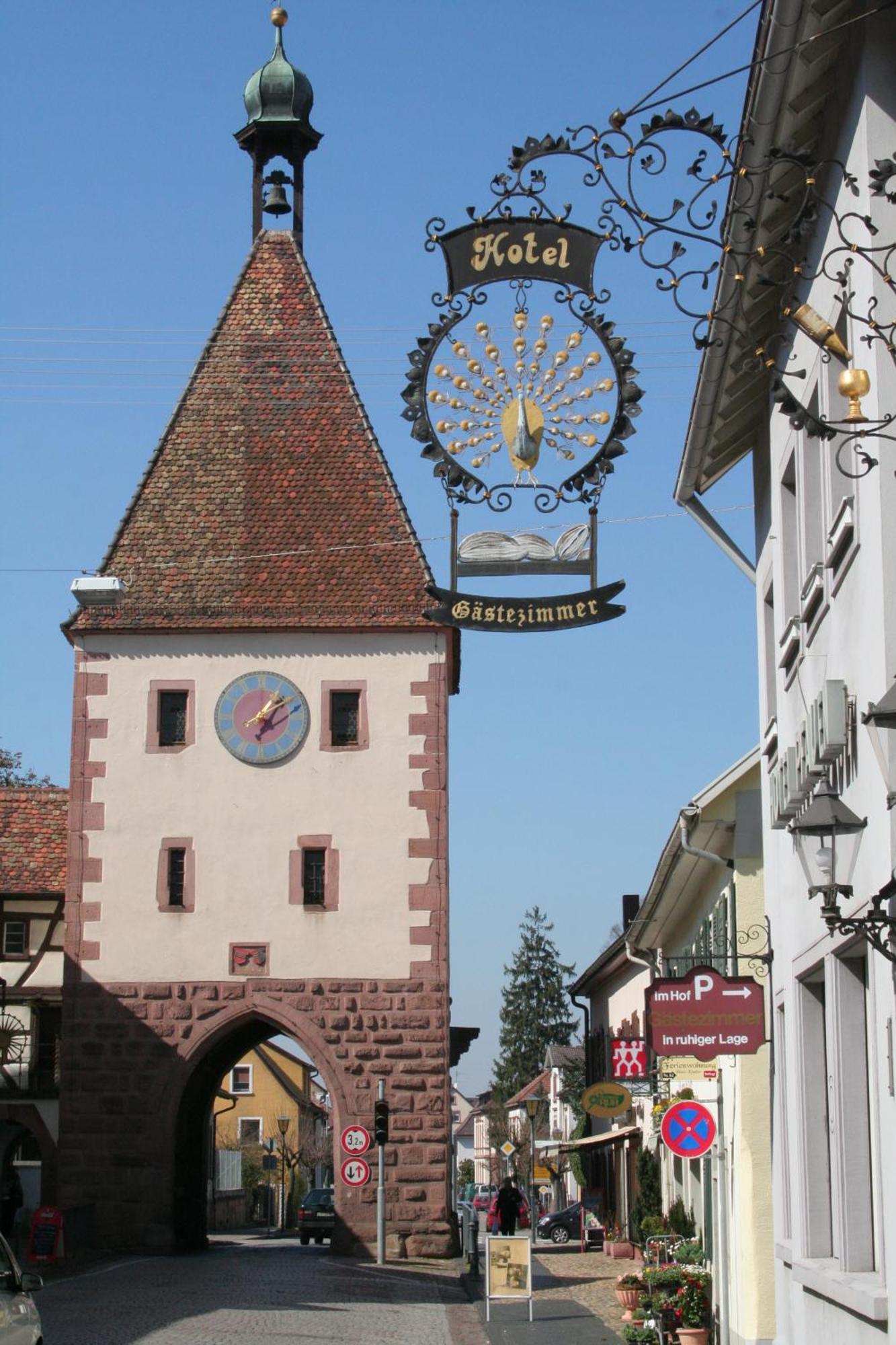 Tiptop Hotel Garni Pfauen Endingen am Kaiserstuhl Luaran gambar